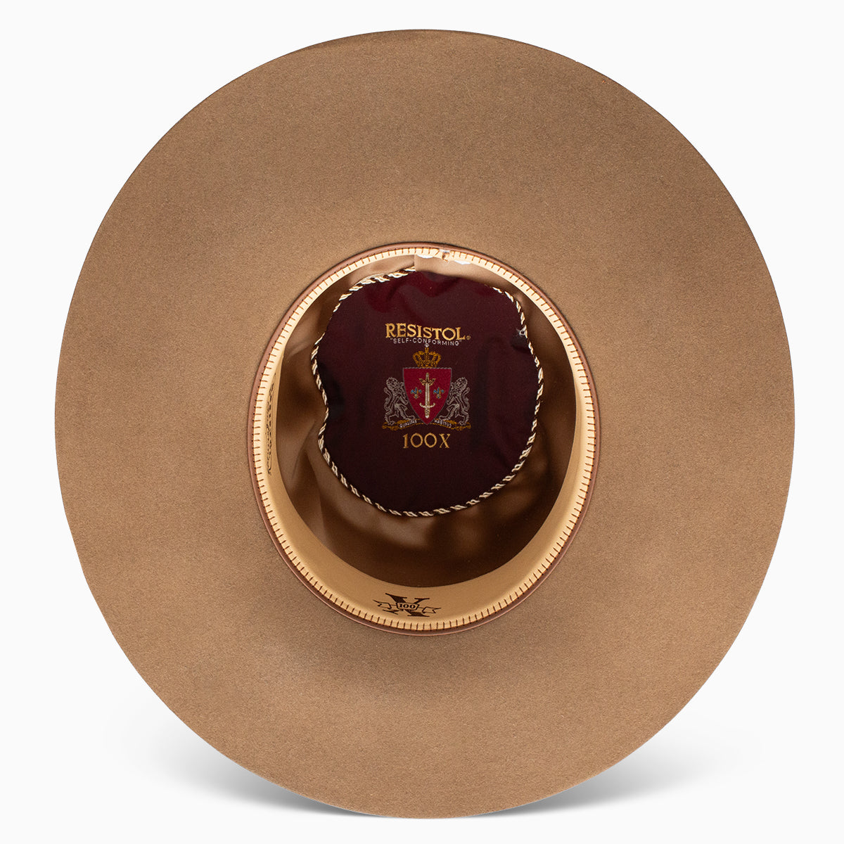 Resistol 100X Open Crown Cowboy Hat - Resistol Signature