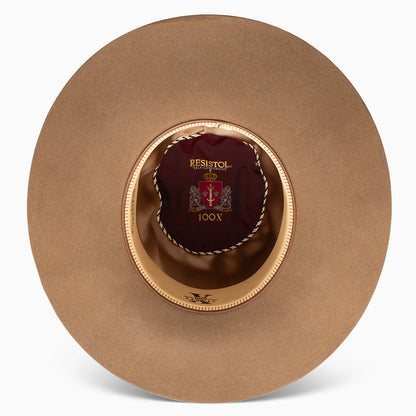 Resistol 100X Open Crown Cowboy Hat - Resistol Signature