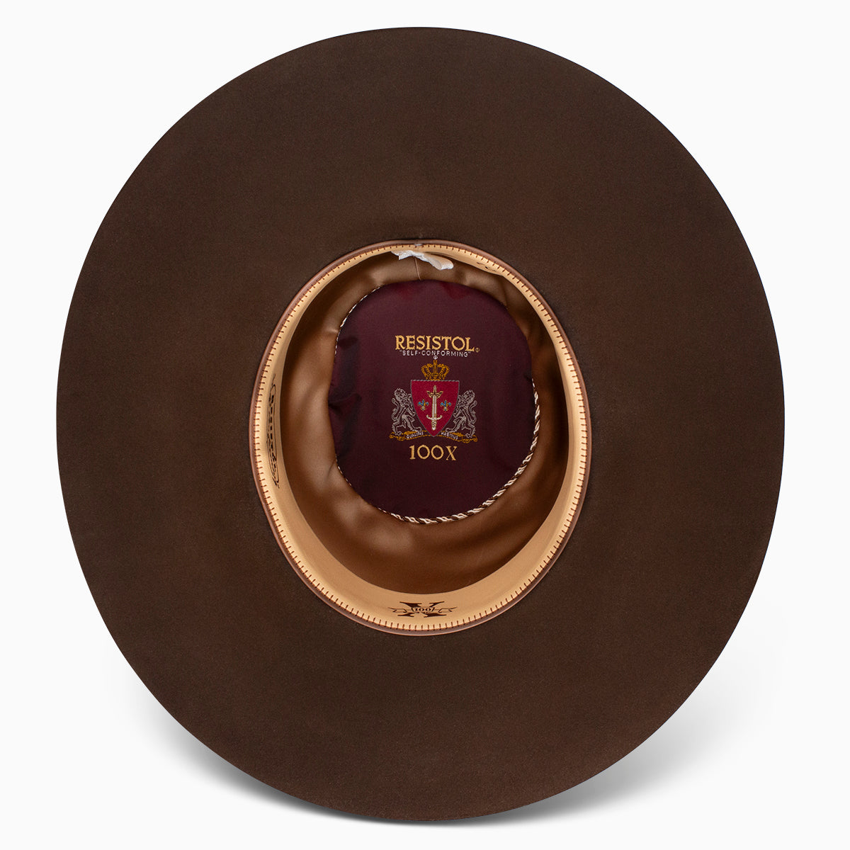 Resistol 100X Open Crown Cowboy Hat - Resistol Quality