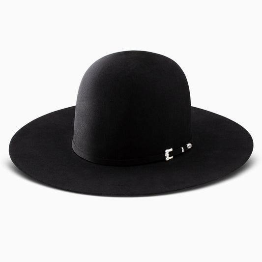 20X Black Gold Open Crown Cowboy Hat - Resistol Featured
