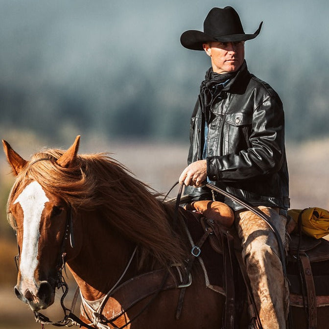 20X Black Gold RB Profile Cowboy Hat - Resistol Recommended