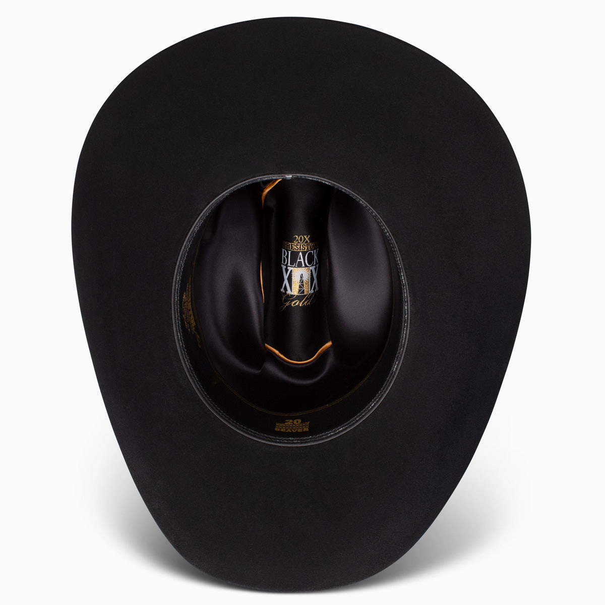 20X Black Gold 09 Profile Cowboy Hat - Resistol Exclusive