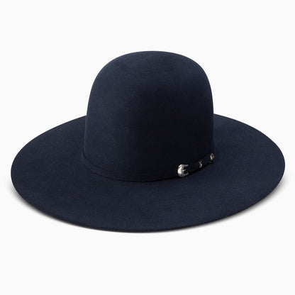 6X Navy Midnight Open Crown Cowboy Hat - Resistol Latest