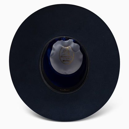 6X Navy Midnight Open Crown Cowboy Hat - Resistol Latest