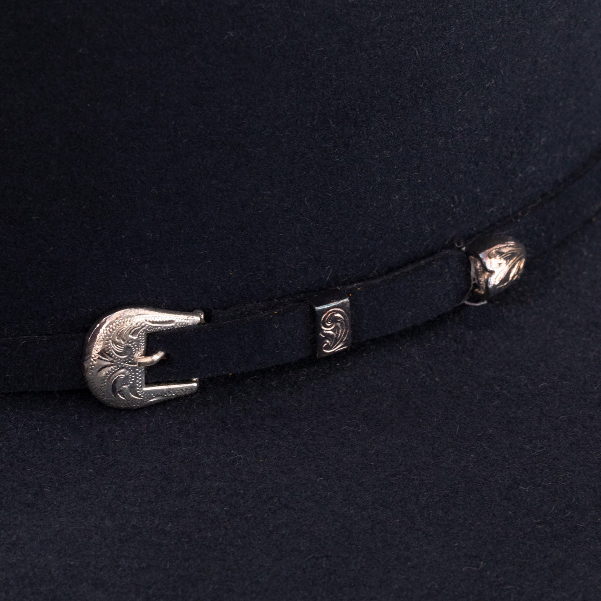 6X Navy Midnight Open Crown Cowboy Hat - Resistol Latest