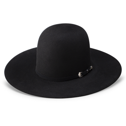 6X Midnight Open Crown Cowboy Hat - Resistol Value