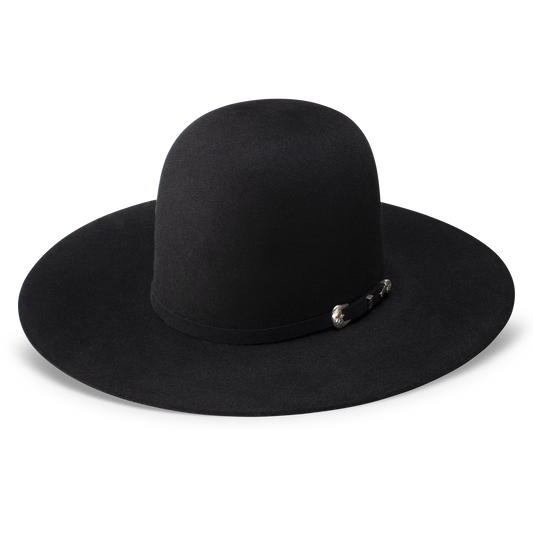 6X Midnight Open Crown Cowboy Hat - Resistol Value