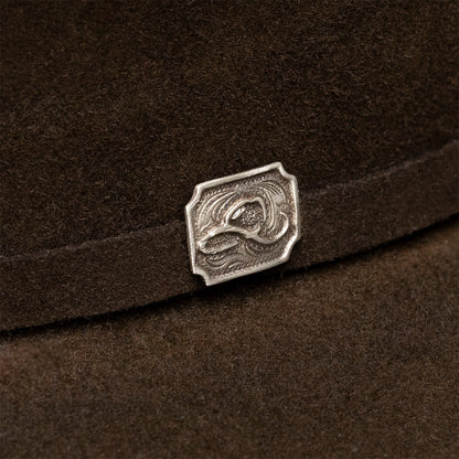 10X Chute Boss Open Crown Cowboy Hat - Resistol Quality