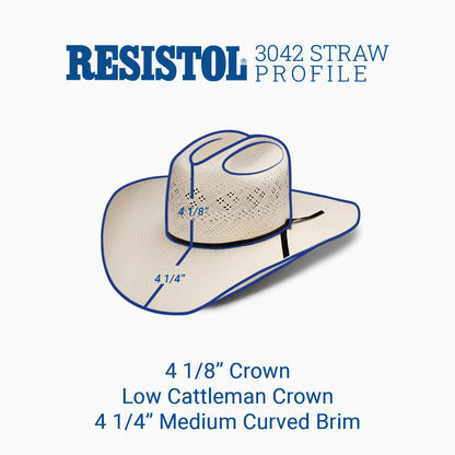 20X Latigo 30 Profile Cowboy Hat - Resistol Sale