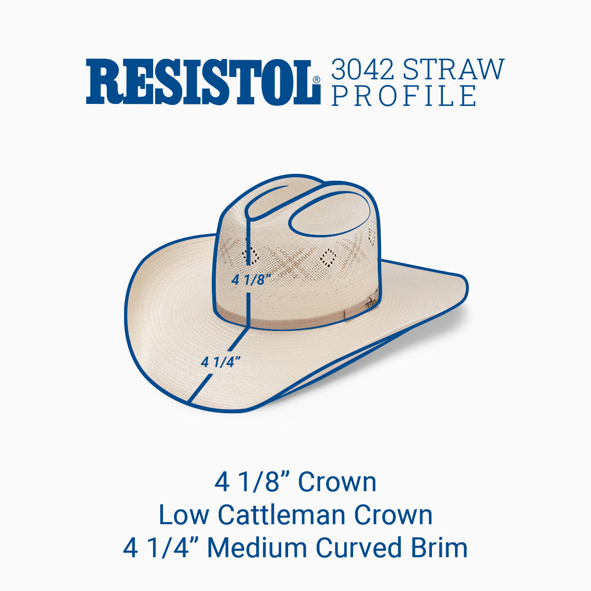 20X Martel Cowboy Hat - Resistol Popular