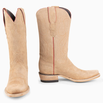 Tan Stonewashed Rough Out - Cutter - Resistol Quality