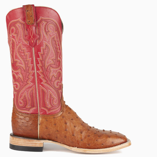 Cognac Full Quill Ostrich - Square - Resistol Everyday