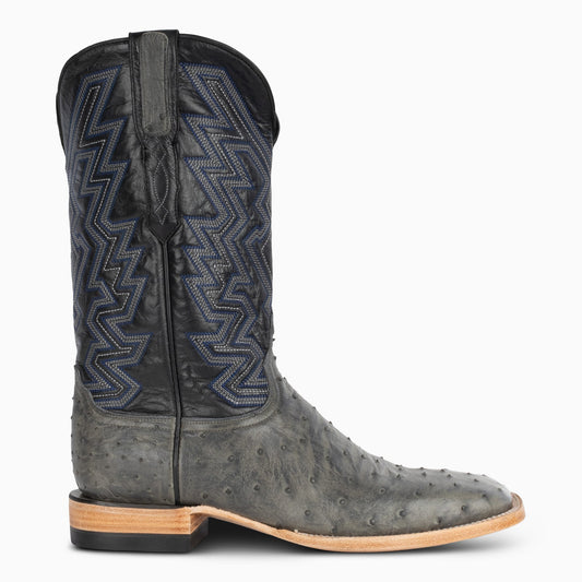 Grey Full Quill Ostrich - Square - Resistol Quality