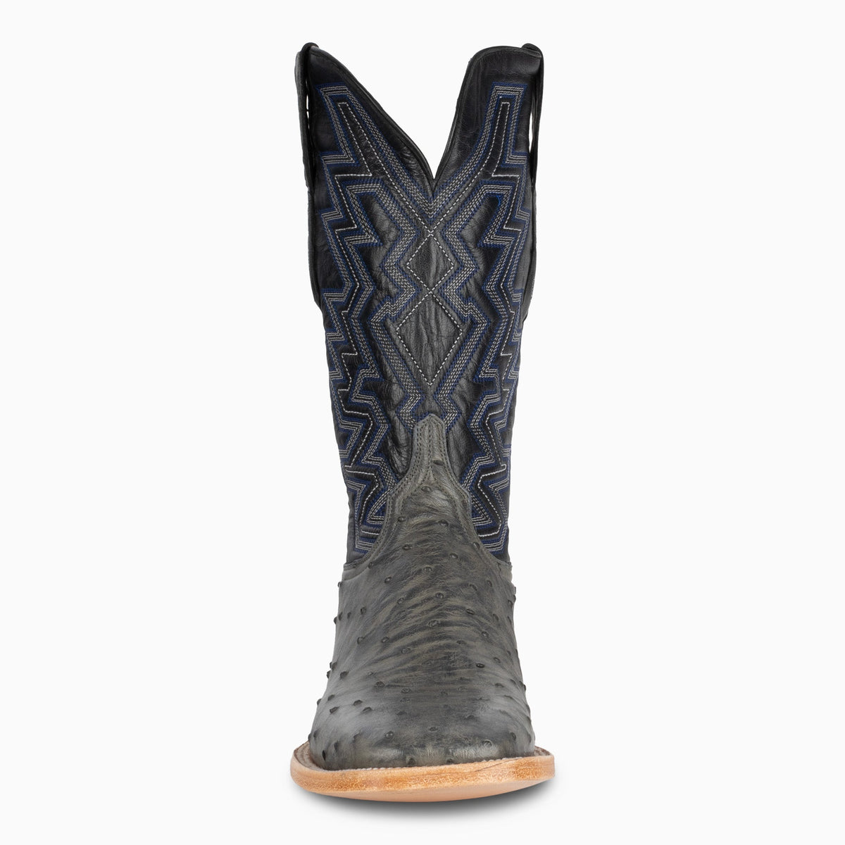 Grey Full Quill Ostrich - Square - Resistol Quality