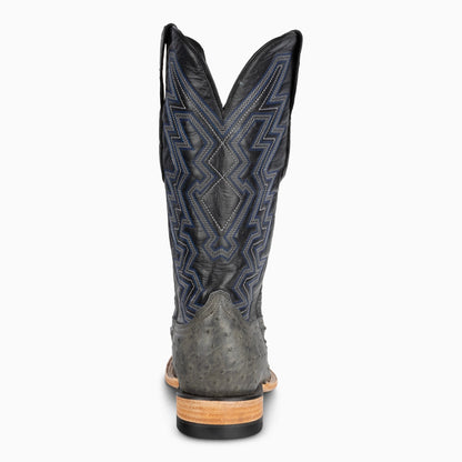 Grey Full Quill Ostrich - Square - Resistol Quality