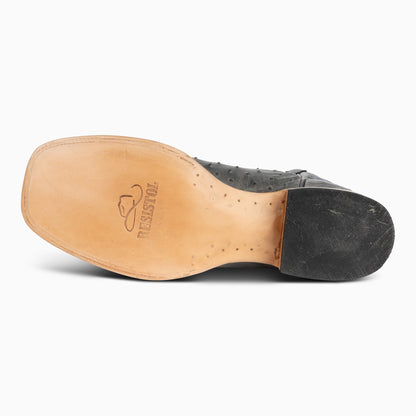 Grey Full Quill Ostrich - Square - Resistol Quality