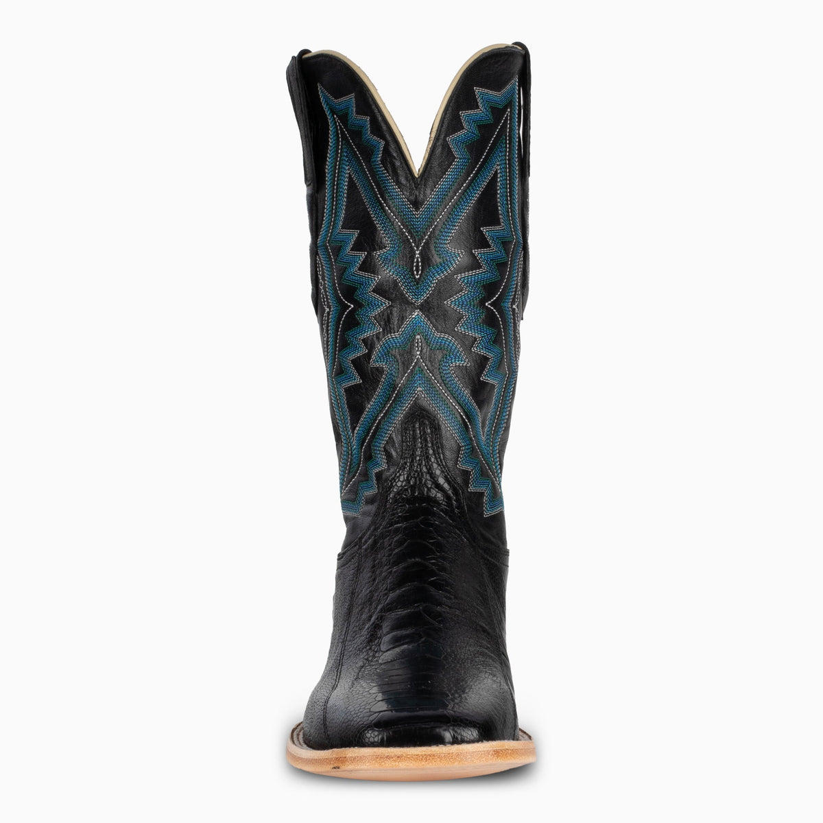Black Ostrich Leg - Square - Resistol Sale