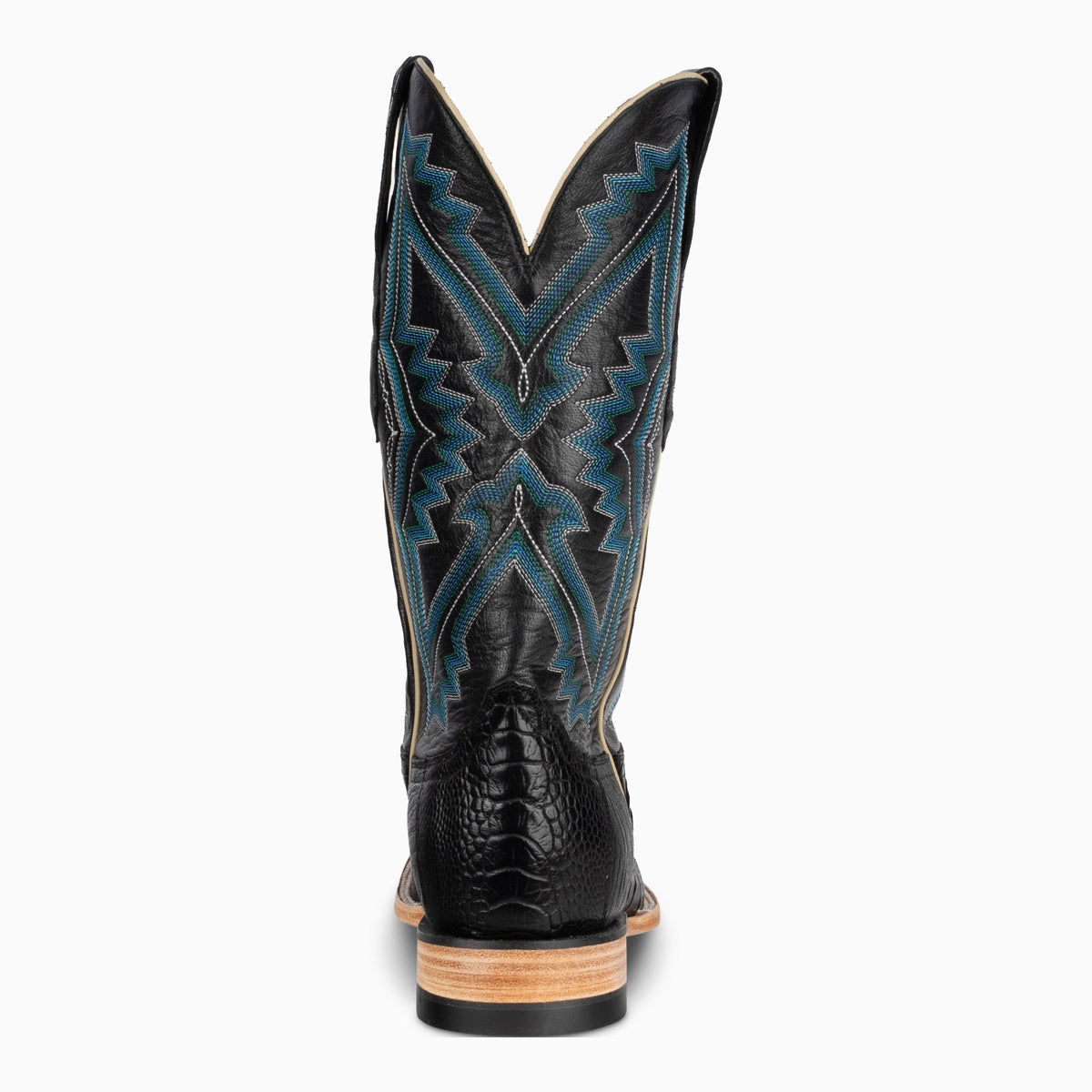 Black Ostrich Leg - Square - Resistol Sale
