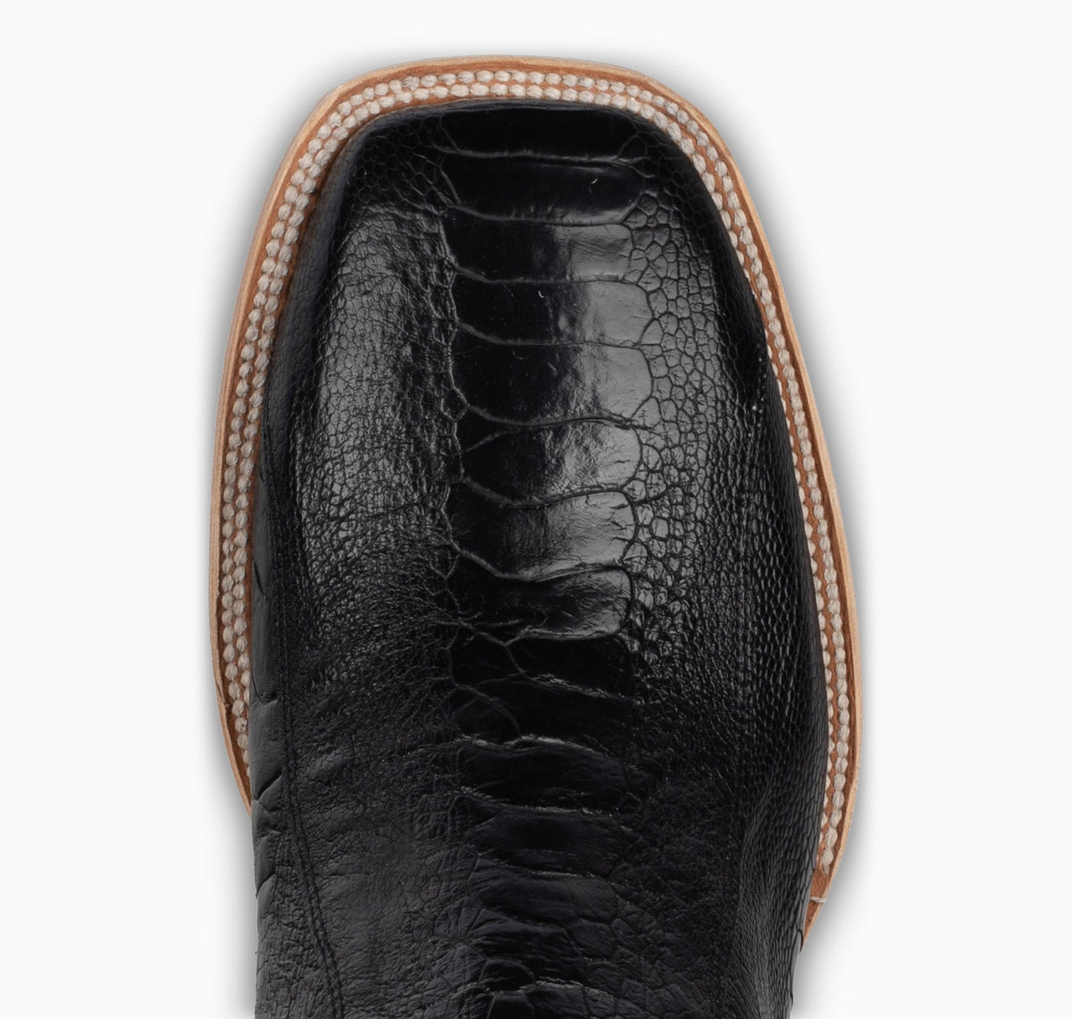 Black Ostrich Leg - Square - Resistol Sale