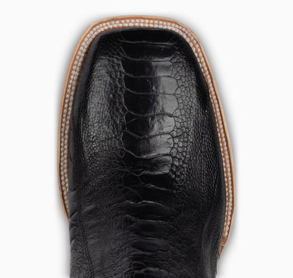 Black Ostrich Leg - Square - Resistol Sale