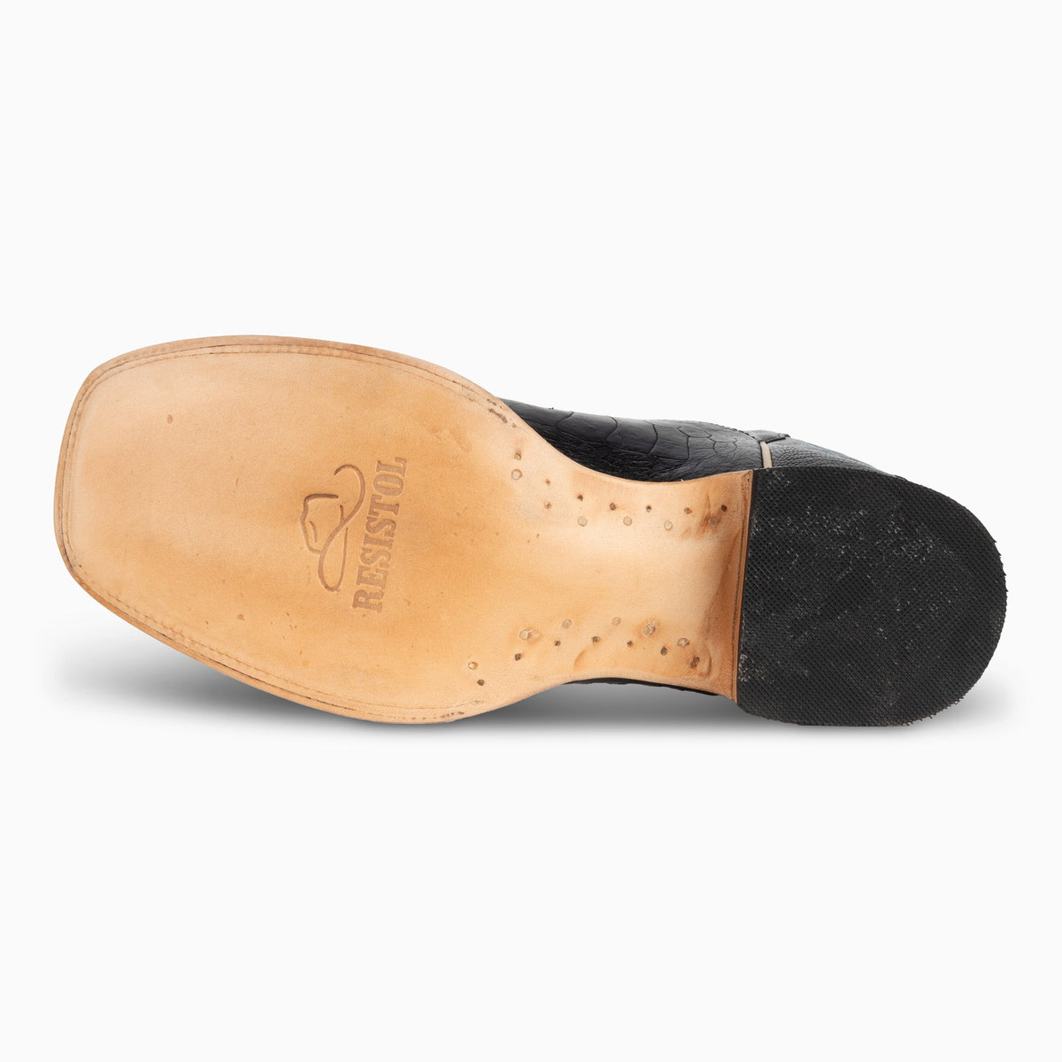 Black Ostrich Leg - Square - Resistol Sale