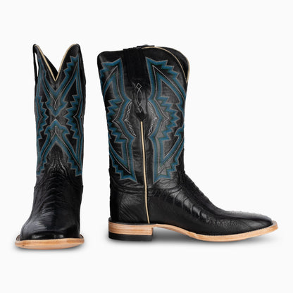 Black Ostrich Leg - Square - Resistol Sale