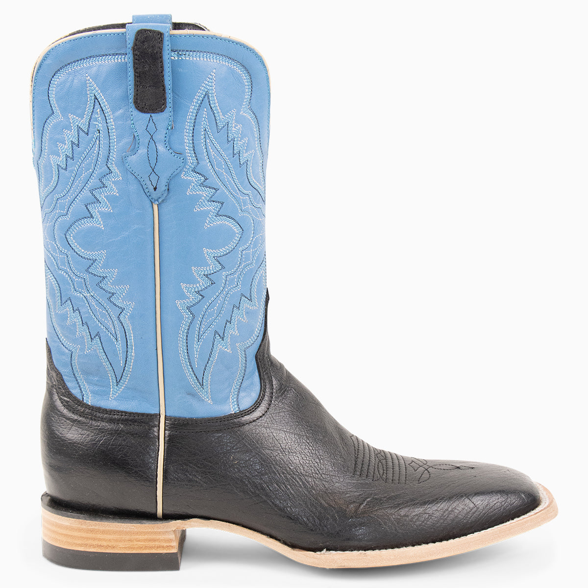 Black Smooth Ostrich - Square - Resistol Sale
