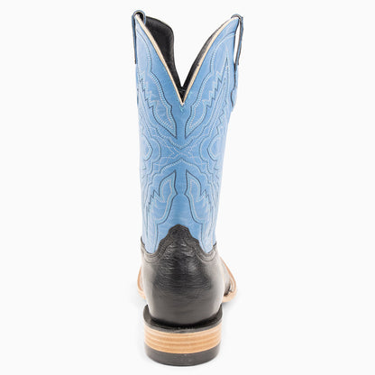 Black Smooth Ostrich - Square - Resistol Sale