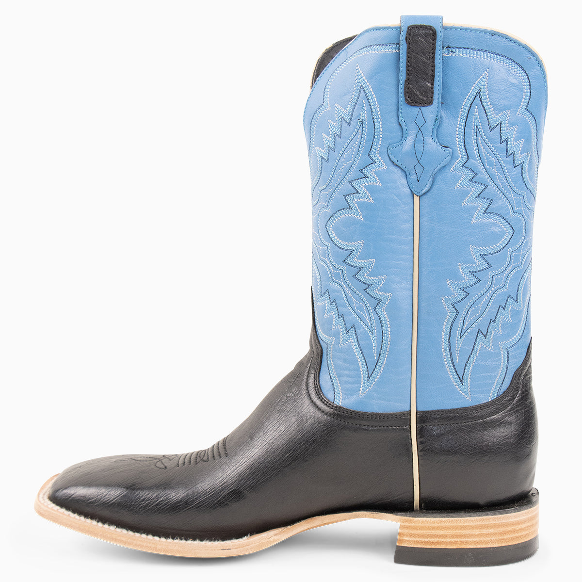 Black Smooth Ostrich - Square - Resistol Sale
