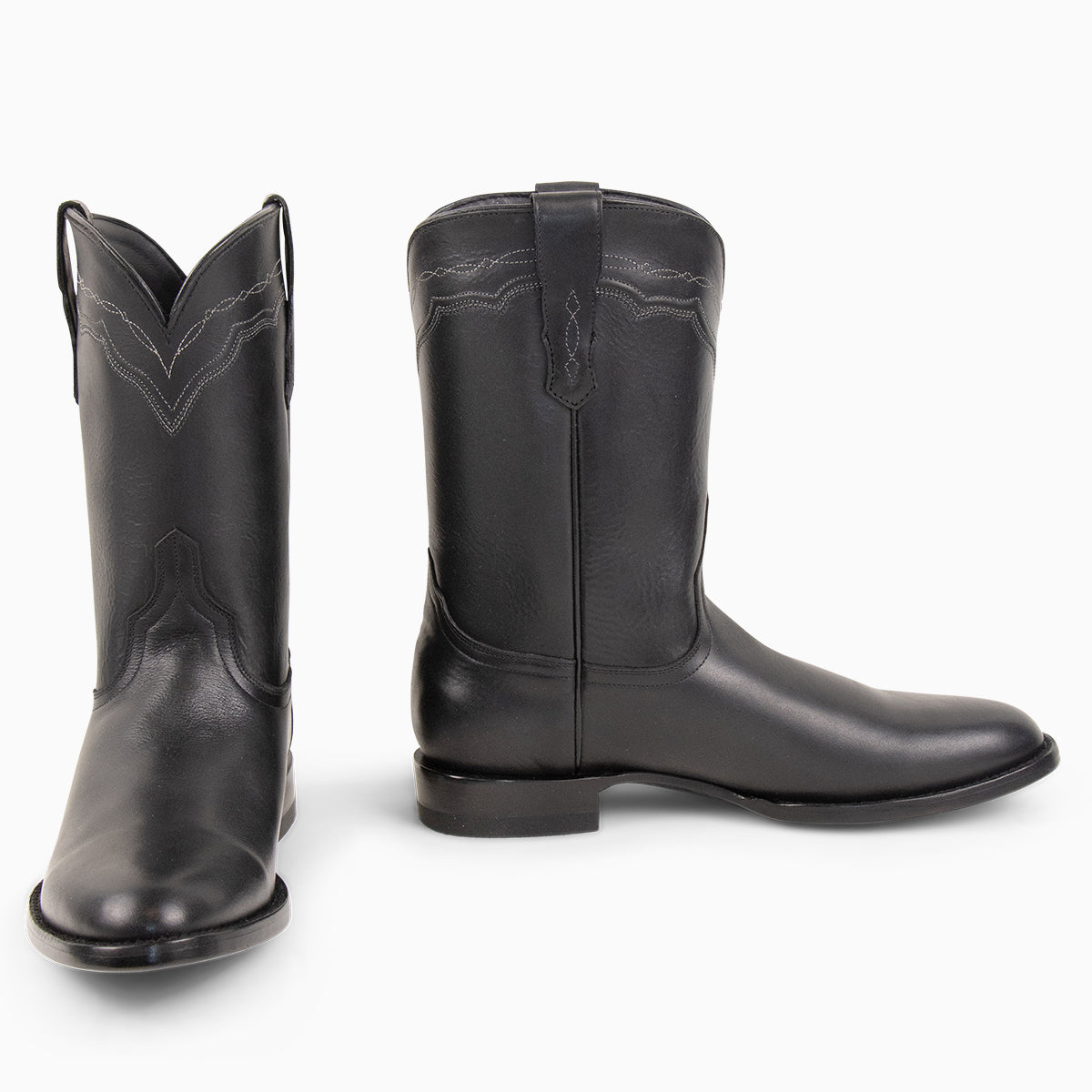 Black Jersey Cowhide - Round - Resistol Trusted