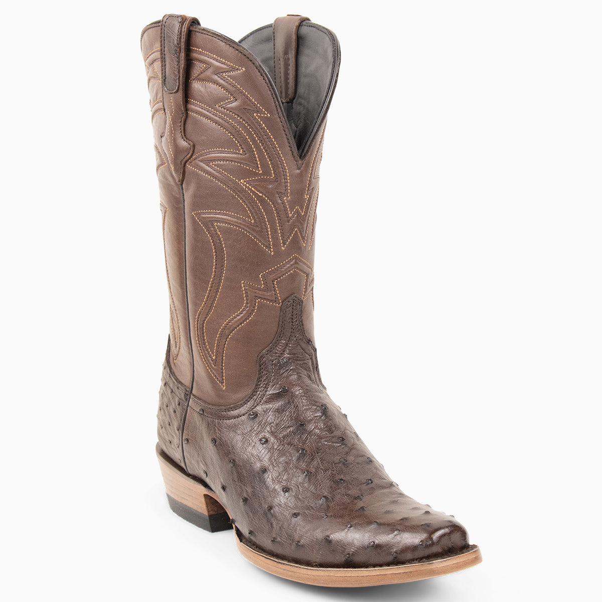 Brown Full Quill Ostrich - Cutter - Resistol Smart Buy
