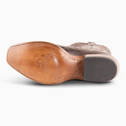 Brown Full Quill Ostrich - Cutter - Resistol Smart Buy