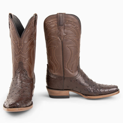 Brown Full Quill Ostrich - Cutter - Resistol Smart Buy