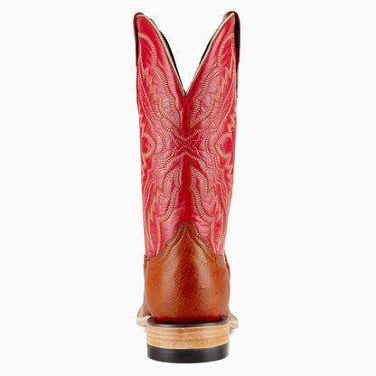 Cognac Smooth Ostrich - Square - Resistol New