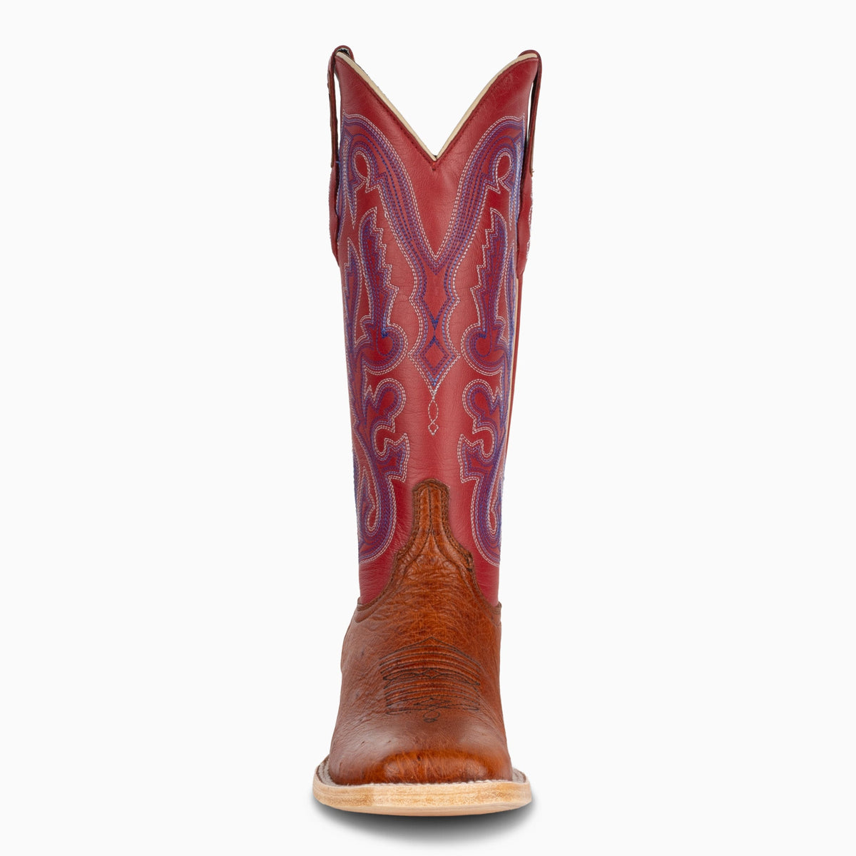 Cognac Smooth Ostrich - Women's Square - Resistol Premium
