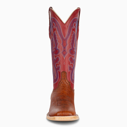Cognac Smooth Ostrich - Women's Square - Resistol Premium
