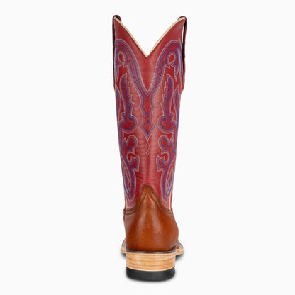 Cognac Smooth Ostrich - Women's Square - Resistol Premium