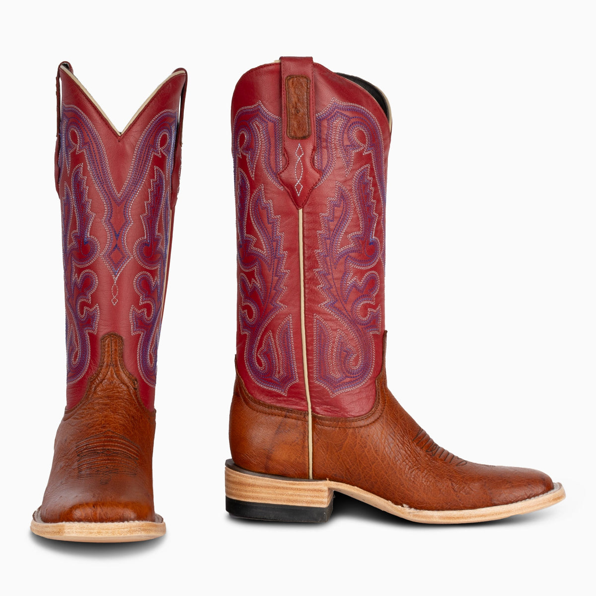 Cognac Smooth Ostrich - Women's Square - Resistol Premium