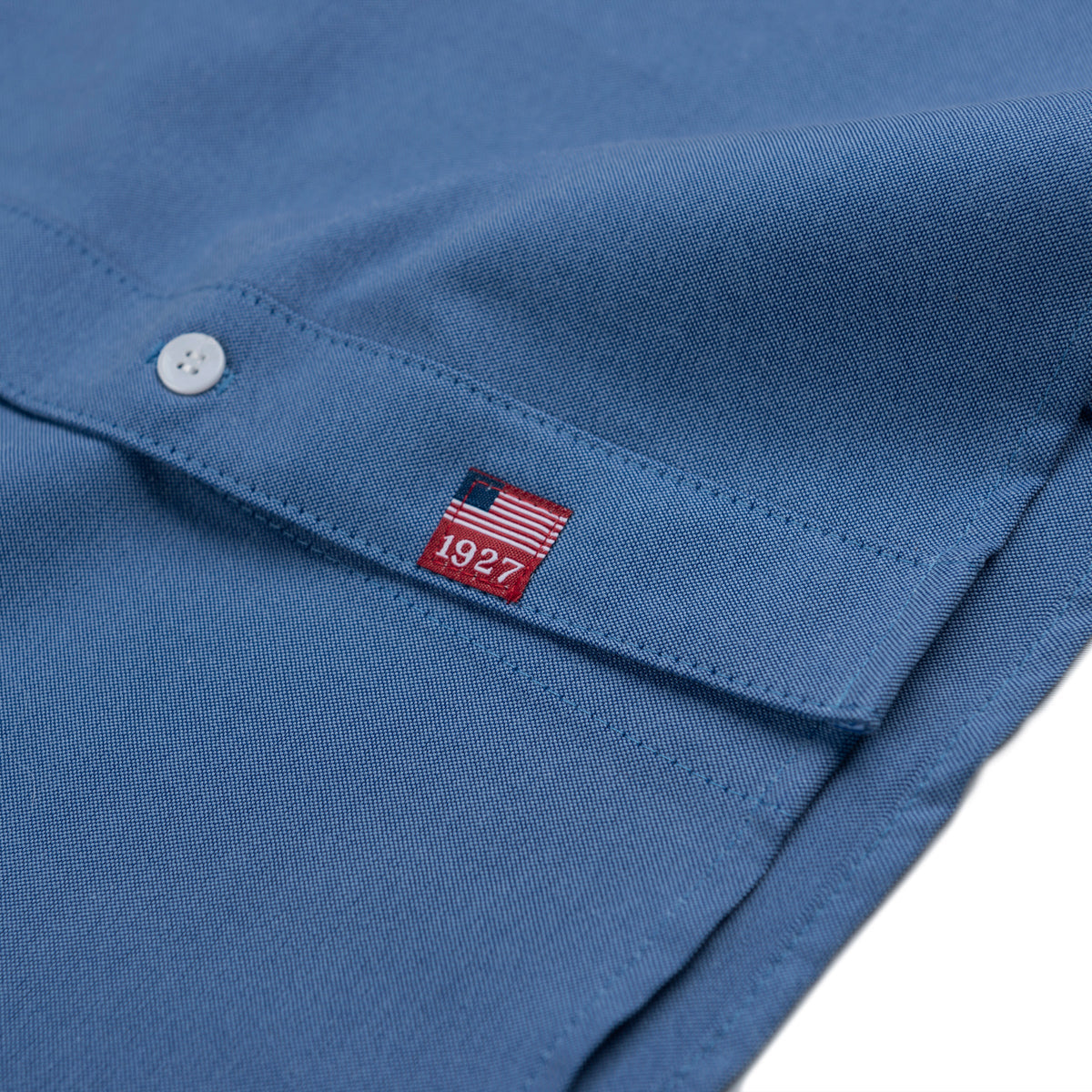 Resistol Oxford Dress French Blue Single Pocket - Resistol Latest
