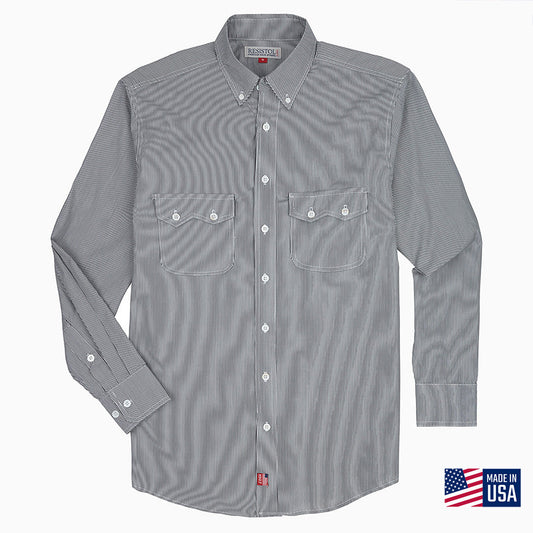 Resistol Pinstripe Dress Shirt - Resistol Essential