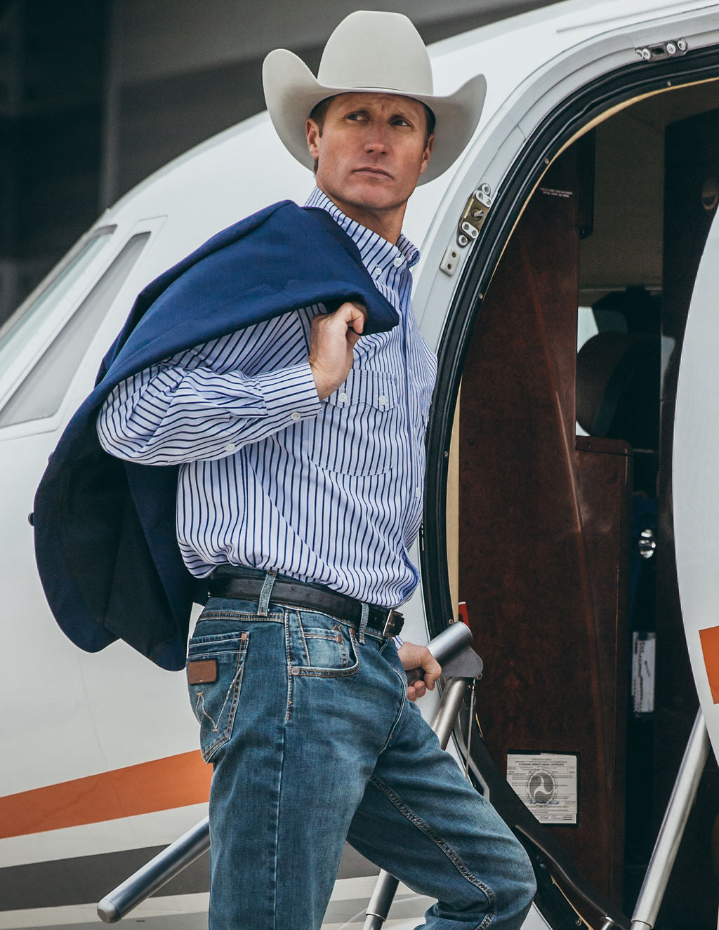 Resistol Stripe Western Shirt - Resistol Exclusive