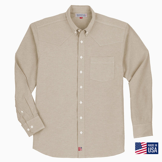 Resistol Oxford Single Pocket Khaki - Resistol Value