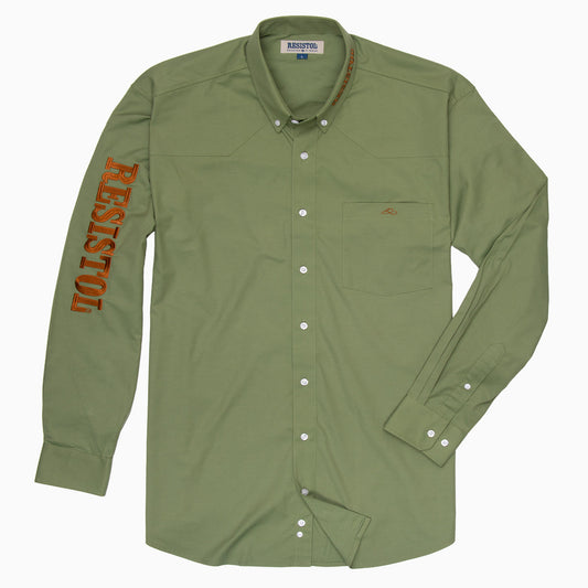 Resistol Marketing Shirt - Olive - Resistol Deals
