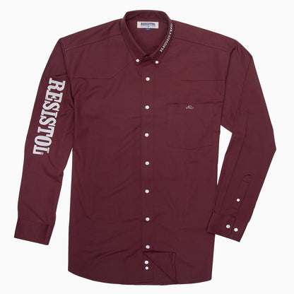 Resistol Marketing Shirt - Wine - Resistol Discount
