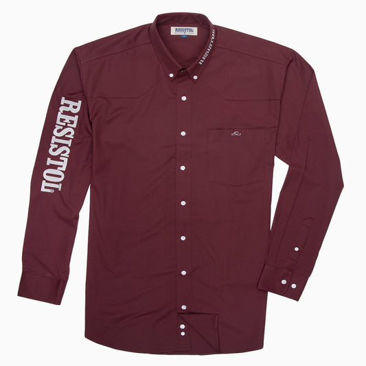Resistol Marketing Shirt - Wine - Resistol Discount