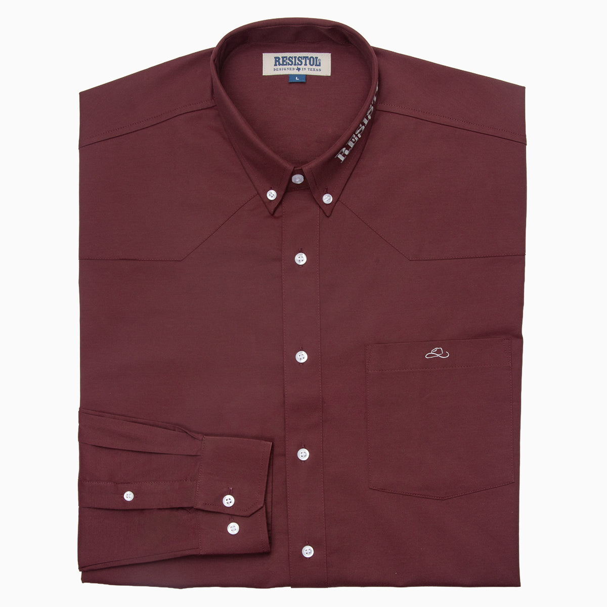 Resistol Marketing Shirt - Wine - Resistol Discount
