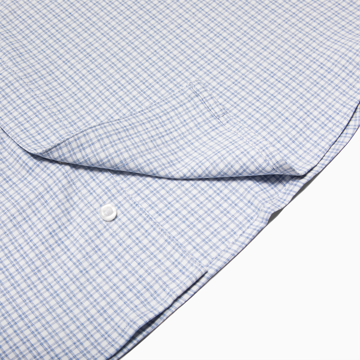 Resistol Performance Shirt - Blue and White Grid - Resistol Special Offer