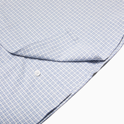 Resistol Performance Shirt - Blue and White Grid - Resistol Special Offer