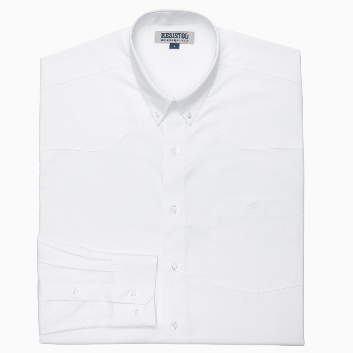 Resistol Dress Shirt - White - Resistol Value