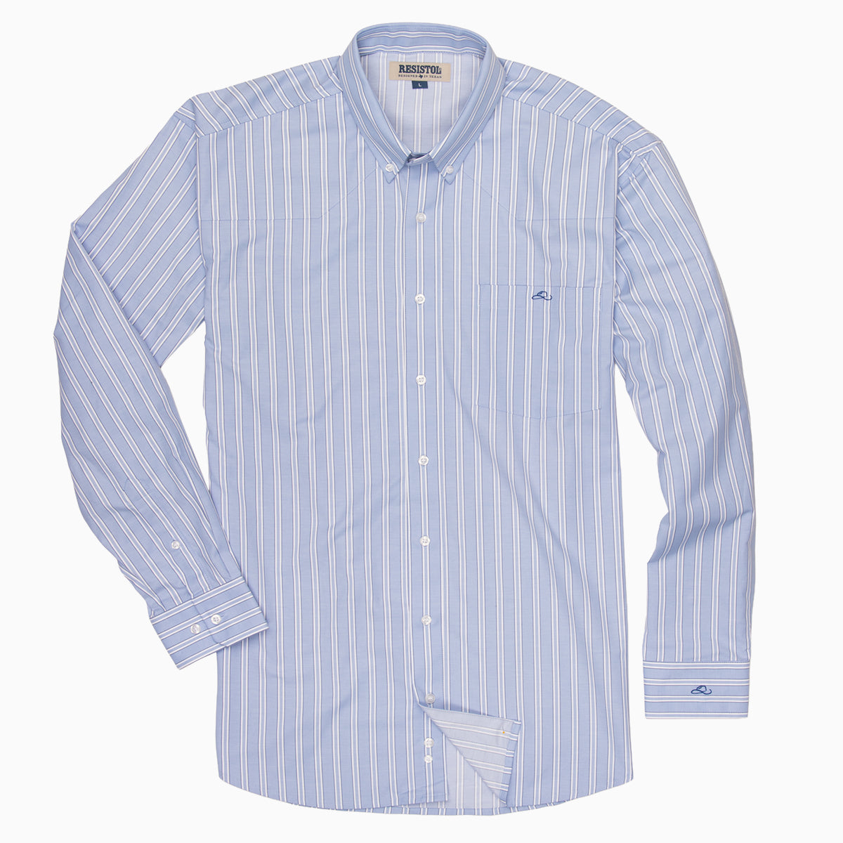Resistol Dress Shirt - Blue - Resistol Great Value